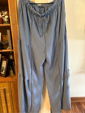 HEIMISH USA Dusty Blue Elastic Waist Pants